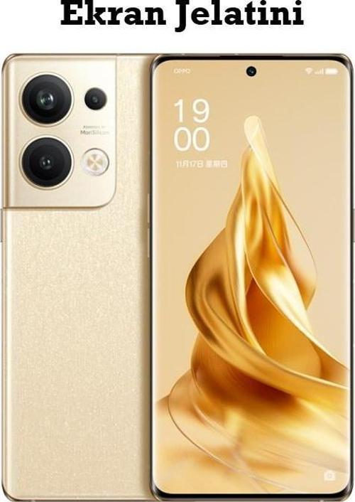 Oppo Reno9 Pro+ Uyumlu Ön Body Şeffaf Ultra Ekran Koruyucu Nano Jelatin