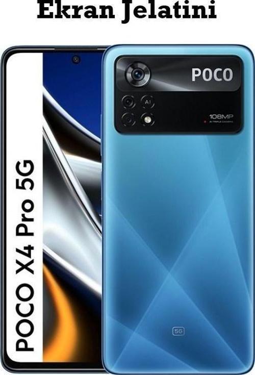 Xiaomi Poco X4 Pro 5G Uyumlu Ön Body Şeffaf Ultra Ekran Koruyucu Nano Jelatin