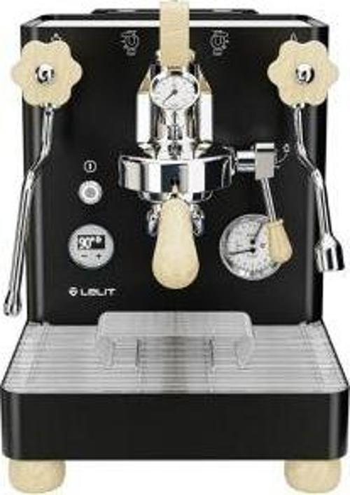 Bianca PL162T V3 Çift Kazanlı-Pedallı Ticari Espresso Makinesi Siyah