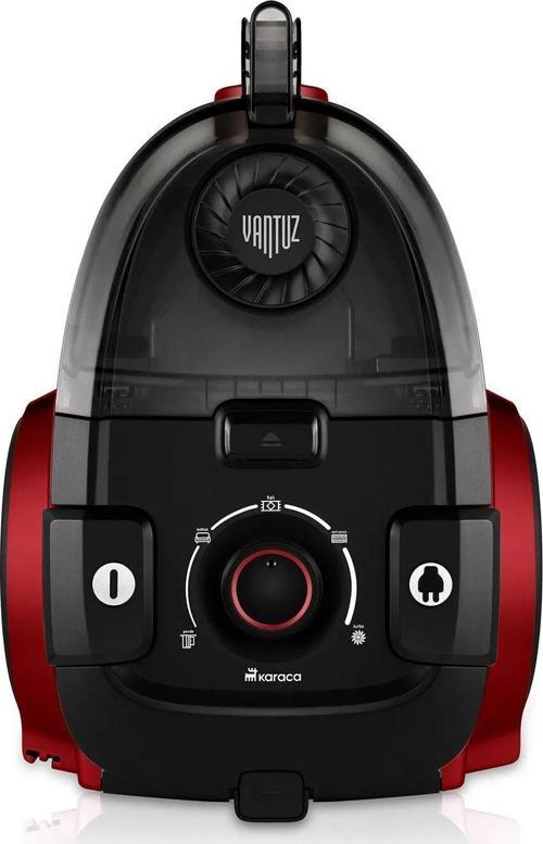 Vantuz High Force Kırmızı Toz Torbasız Elektrikli Süpürge