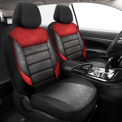 Fiat Linea Uyumlu Koltuk Kılıfı Scorpion - Kırmızı