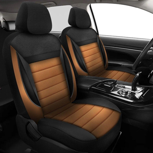 Ford Focus 4 Uyumlu Koltuk Kılıfı Enigma Serisi - Taba