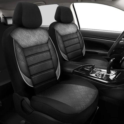 Honda Civic 1991-2015 Uyumlu Koltuk Kılıfı Raptor Serisi Serisi - Siyah