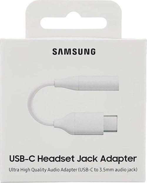 Samsung Tip C 3.5mm Kulaklık Jakı Adaptörü USB C Samsung S22 S21 S20 3,5 mm Aux Ses Dönüştürücü