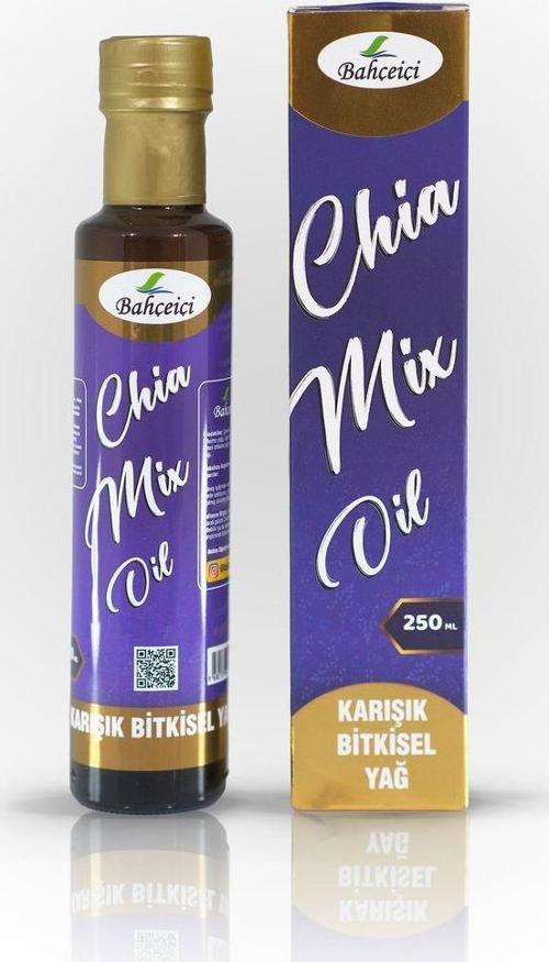 Chia Mix Oil, Karışık Bitkisel Yağ, 250 Ml