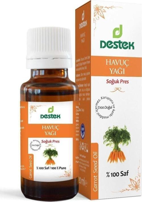 Havuç Yağı (Soğuk Pres) 20 Ml