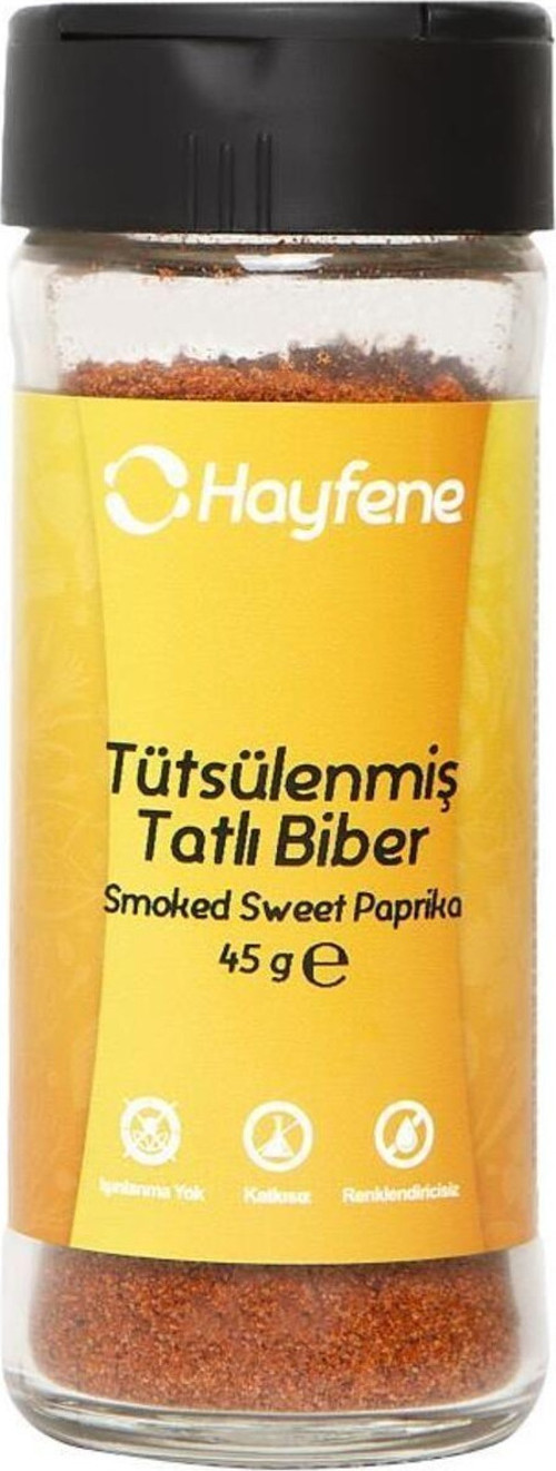 Tütsülenmiş Tatlı Kırmızı Biber 45 Gr