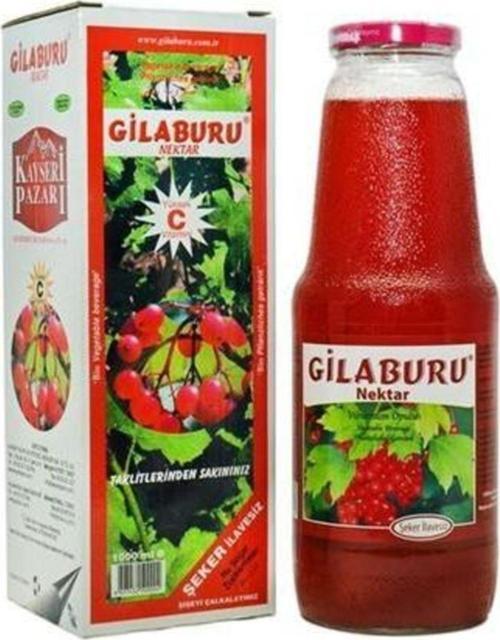 Gilaburu Suyu 1 Lt Şeker Ilavesiz