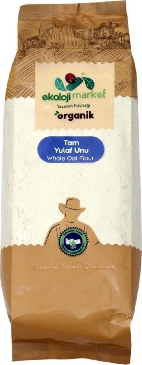 Organik Yulaf Unu 750Gr