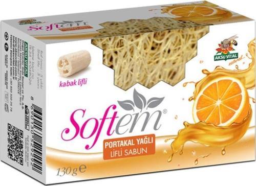 Portakal Yağlı Kabak Lifli Sabun 130 Gr