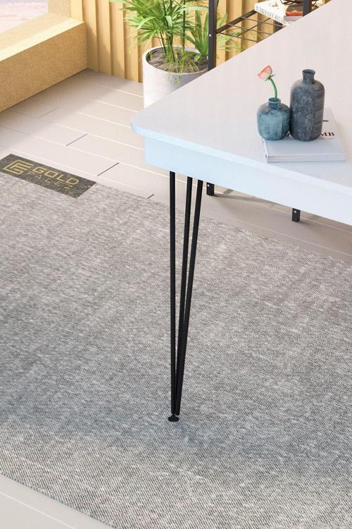 Masa Ayağı Metal 3 Adet 70 Cm Firkete Ayak - Masa Ayakları - Tek Ebat