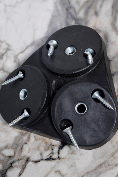 Zigon Sehpa 1 Adet Plastik Bağlantı Aparatı Açılı Vida Dahil