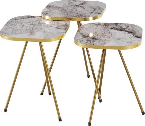 Zigon Sehpa 34 x 34 Altın Efes