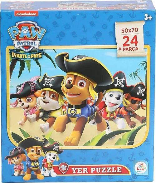UTKU MATBAACILIK Çocuk Puzzle Yer - Yer Puzzle 24 Parça - MAVİ SU DÜNYASI