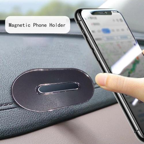 Çok Amaçlı Manyetik Telefon Tutucu Yeni Nesil Siyah Güçlü 6 Mıknatıslı