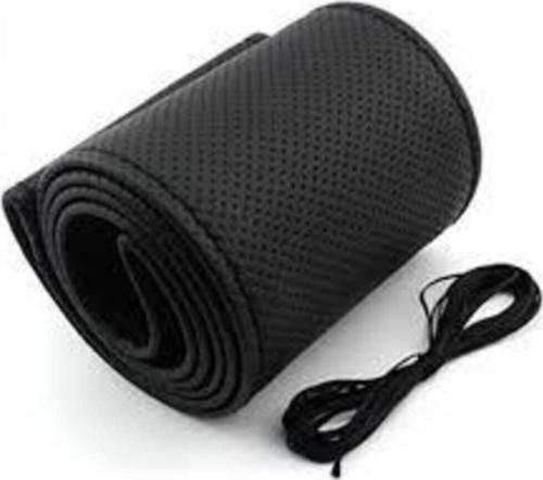 Daewoo Racer Uyumlu Dikmeli Direksiyon Kılıfı Siyah Dikişli