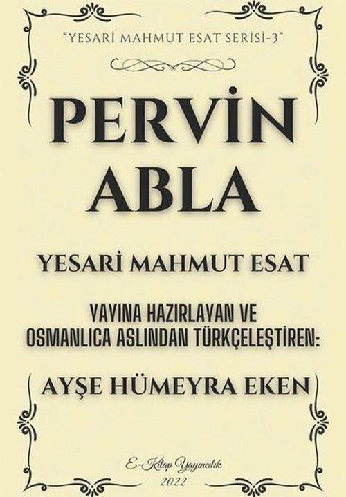 Cinius Yayınevi Pervin Abla