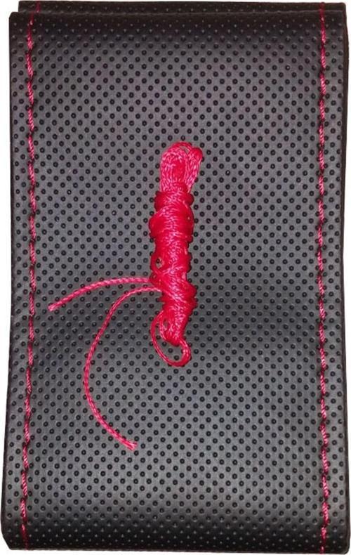 Opel Insignia 2009-2016 Dikmeli Direksiyon Kılıfı - Kırmızı Dikişli