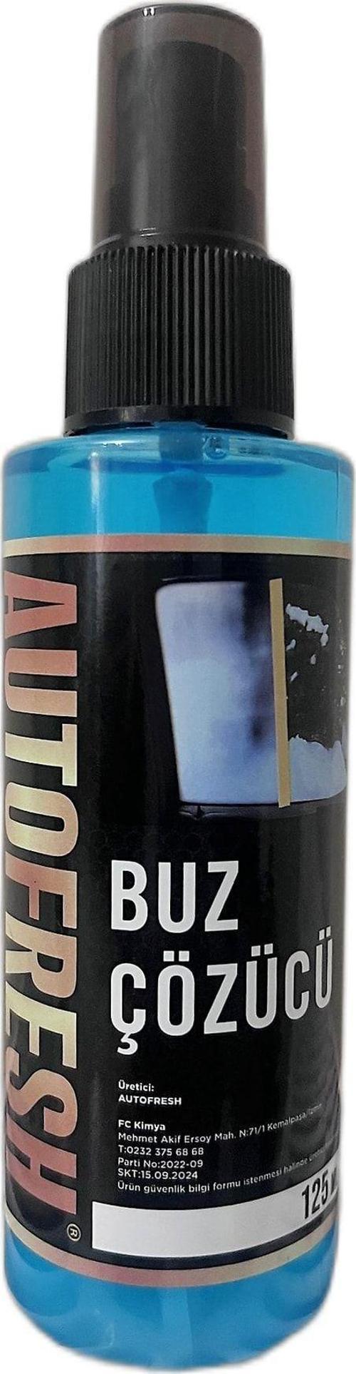 Oto Buz Çözücü Araç Araba Ayna Cam Buzlanma Önleyici Hızlı Ve Pratik Kullanım Sprey 125 Ml