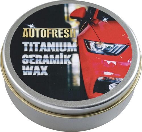 TİTANYUM SERAMİK  Uyumlu  WAX ARAÇ PARLATICI CANUABA WAX 175 GRAM BEZ VE SÜNGER HEDİYELİ