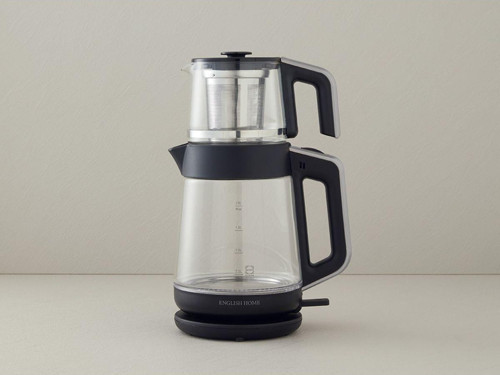 Cmk 6001 Cam Çay Makinesi Siyah-Krom