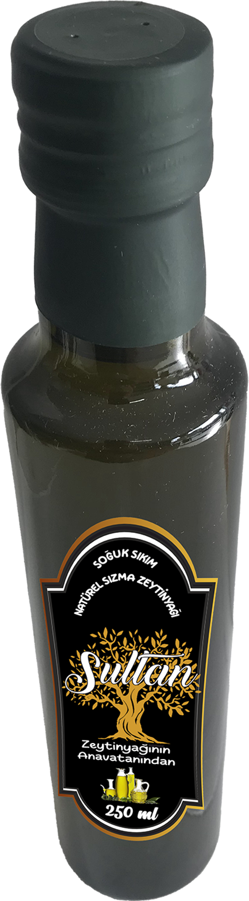 SULTAN SOGUK SIKIM NATÜREL SIZMA ZEYTİNYAĞI 250 ML CAM