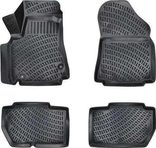 3D Oto Paspas Siyah Renk Peugeot Partner Tepe 90 HP 2008 - Sonrası ile uyumlu