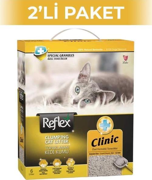 Clinic İdrar Yolu Hastalığı Önleyen Kedi Kumu 10 lt 2 Adet