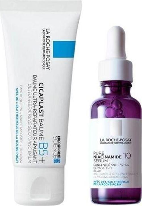 Cicaplast Baume B5 100 ml+Pure Niacinamide 10 Serum 10 ml Set