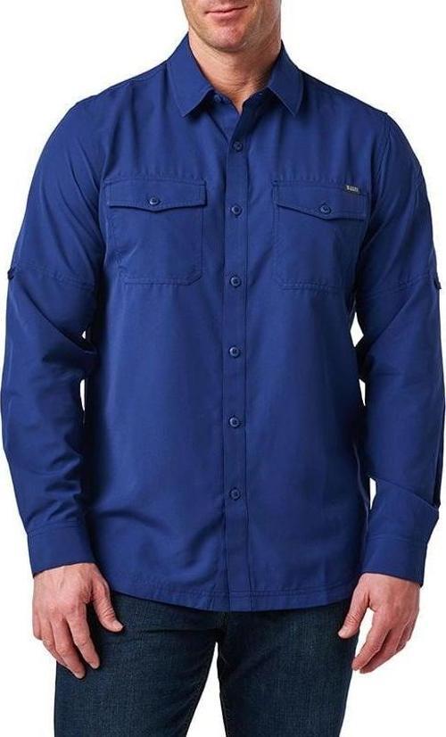 5.11 MARKSMAN L/S KOYU MAVI GOMLEK