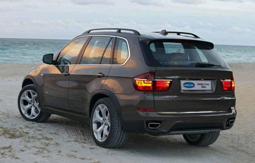 OMSA BMW X5 E70 Krom Bagaj Alt Çıta 2006-2013 Arası