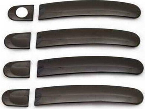 OMSA VW T6 Transporter Siyah Krom Deco Kapı Kolu 4 Kapı 8 Parça 2015 ve Sonrası