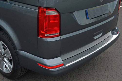 OMSA VW T6.1 Caravelle Krom Arka Tampon Eşiği Çift Kapı Taşlı 2020 ve Sonrası
