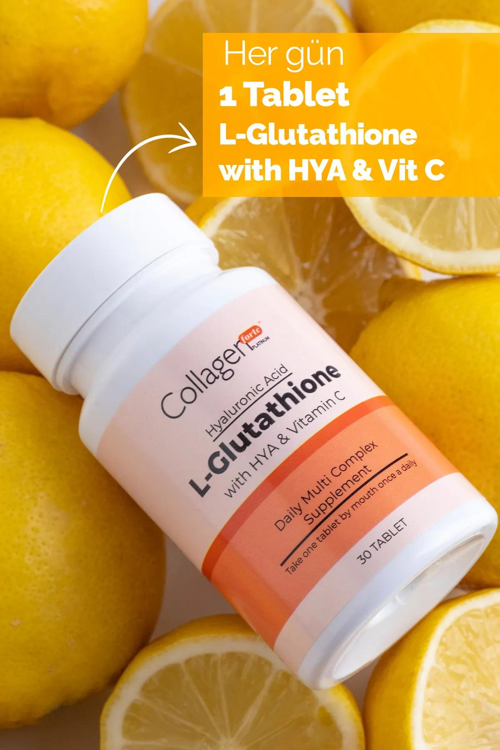 Collagen L-Glutathione, Hyalüronik Asit & Vitamin C