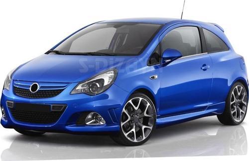 Opel Corsa D Krom Cam Çıtası 2 Prç 2007-2014 (Van)