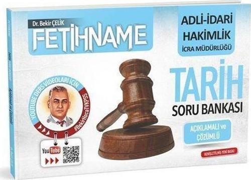 Akm Kitap Adli İdari Hakimlik İcra Müdürlüğü FETİHNAME Tarih Soru Bankası Bekir Çelik
