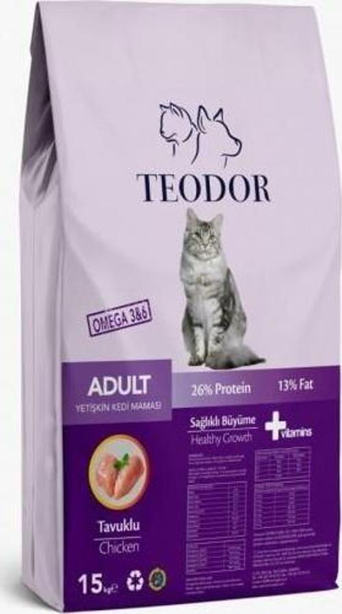 Yetişkin Kedi Maması Tavuklu 15 Kg