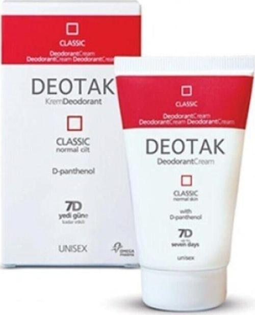 Unisex Krem Deodorant Klasik 35ml