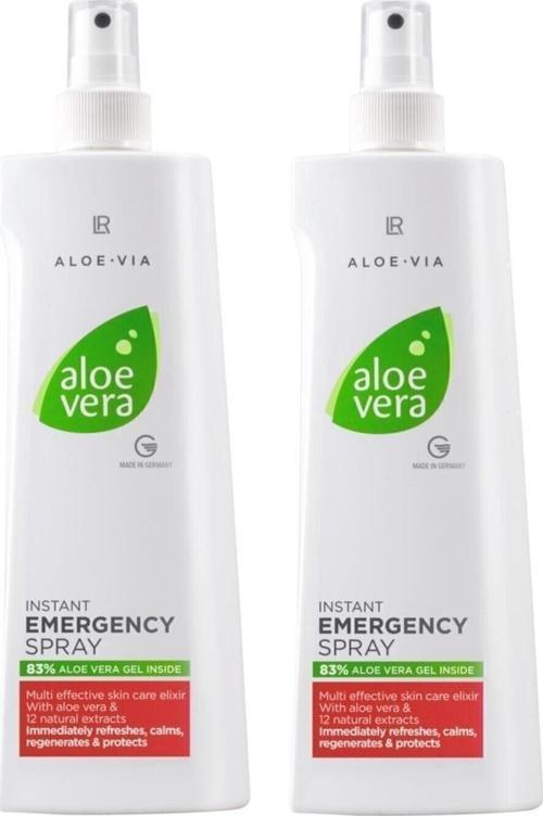 Aloe Vera Acil Durum Yardım Spreyi - Büyük Boy - 2 X 400 ml