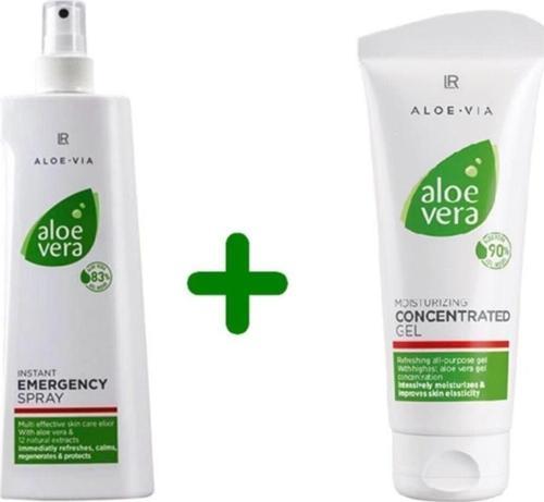 Aloe Vera Acil Yardım Spreyi 400ml+konsantre Jel 100ml Set