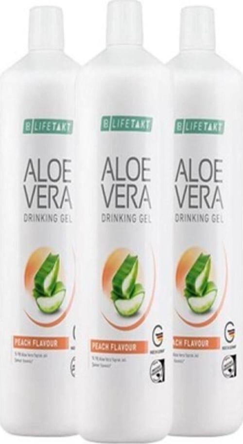 Aloe Vera Jel Içecek Şeftali 3'lü Set