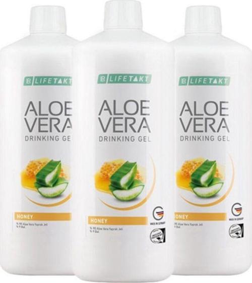 Aloe Vera Jel Içecek Şeftali 3'lü Set