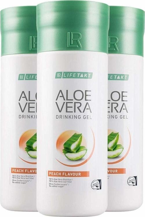 Aloe Vera Jel Içecek Şeftali 3'lü Set - 3 X 1000 Ml