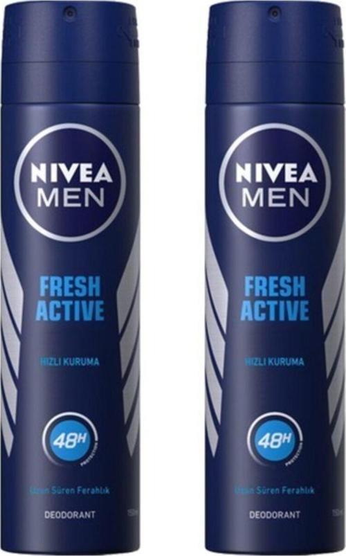 Fresh Sprey Deodorant 150 ml Erkek X 2 Adet