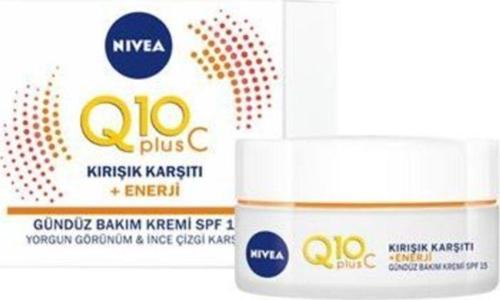 Q10 Plus C Kırışık Karşıtı + Enerji Gündüz Bakım Kremi 50ml
