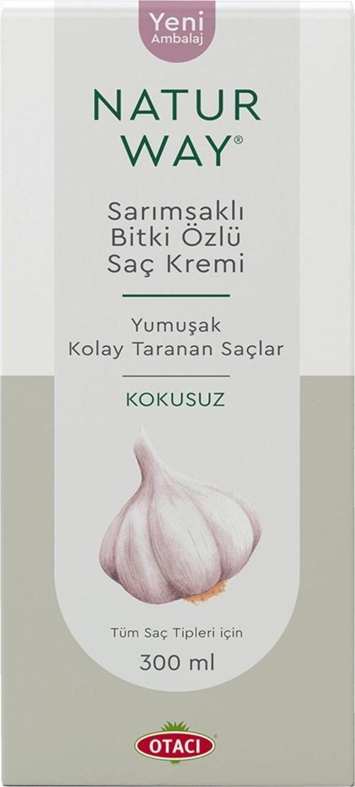 Naturway Saç Kremi Sarımsaklı Bitki Özlü 300 Ml Kategori: Saç Kremi