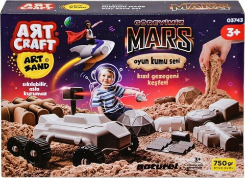 FEN Görevimiz Mars Oyunu Kum Seti-Kızın Gezegen Keşfi - Mavi Su Dünyası