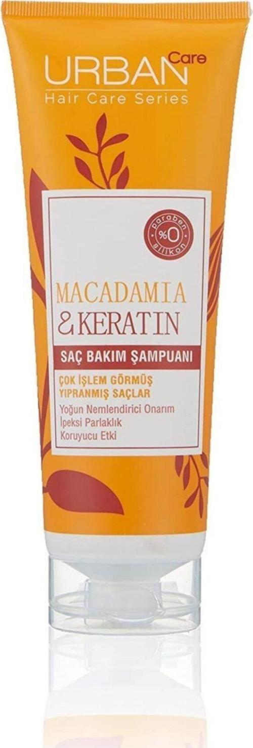 Urban Urban Care Macadamia & Keratin Saç Bakım Şampuanı, 250 Ml