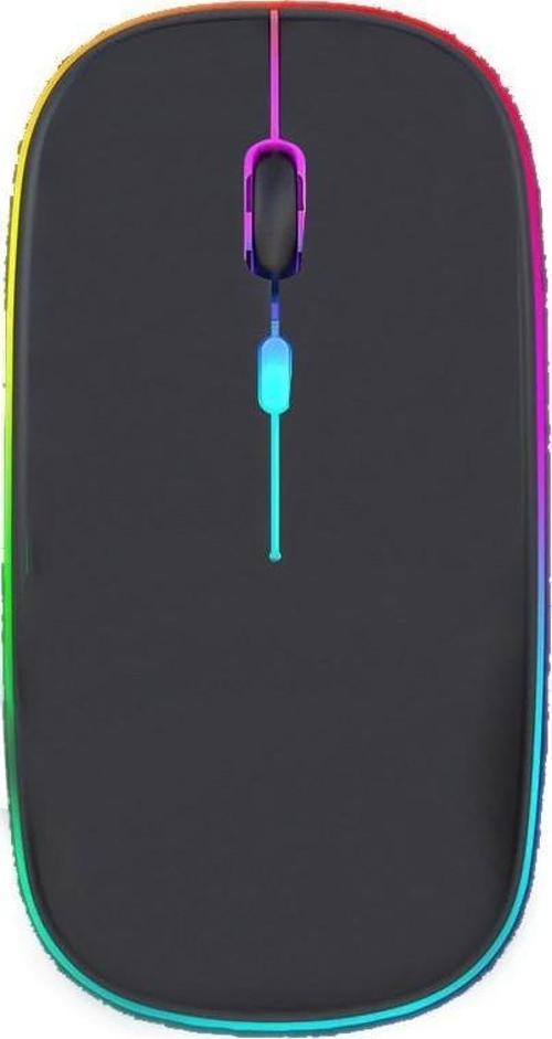 SRM1 Rgb Ledli Şarjlı Çift Mod 2.4GHz Wireless +  5.1V Bluetooth Mouse