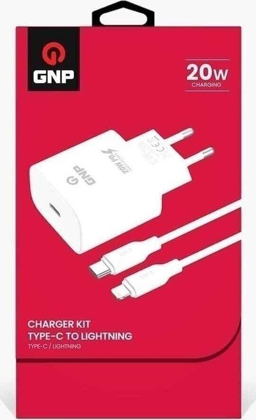 Genpa 20W Adaptör Seti Type-C to Lightning Data Kablosu Ve Şarj Cihazı